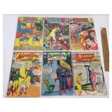 Lot of 6 Comic Books, Vintage