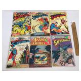 Lot of 6 Comic Books, Vintage