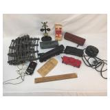 Lot of Model Train Items, Including American Flyer