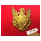 Indian Wars Era US Cavalry Helmet Badge
