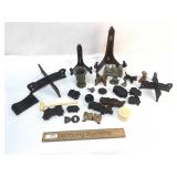 Lot of 20+ Items, Carved Stone Figures and More