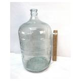 Water Bottle, Glass, 5 Gallon, Vintage