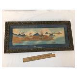 Cork Art, Asian, Vintage