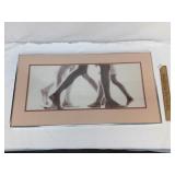 Print, Barefeet Walking