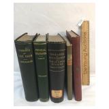 Lot of 5 Books, Medical, Vintage or Antique