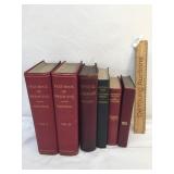 Lot of 6 Books, Medical, Antique