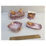 Lot of 4 Ucagco Ceramic Items, Vintage or Antique