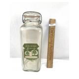 Glass Jar, Counter or Store Display, Vintage or An