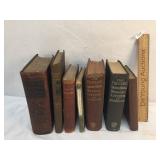 Lot of 7 Books, Medical, Antique