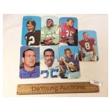 Lot of 7 Trading Cards, Topps, Jumbo or Oversized