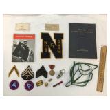 Lot of 17 US Military Items, Vintage