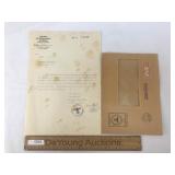 WW2 Era German Nazi Letter or Document