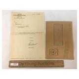 WW2 Era German Nazi Letter or Document