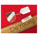 WW2 Era German Nazi Pith Helmet Shield or Badge