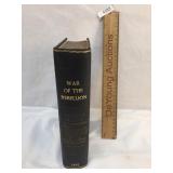 Book, War of the Rebellion, 1891