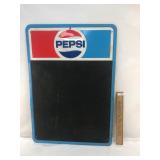 Pepsi Chalkboard, Metal Sign, Vintage