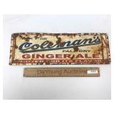 Porcelain Sign, Coleman