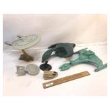 Lot of 5 Toys, Space Ships