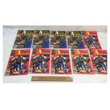 Lot of 10 Comic Books, Vintage