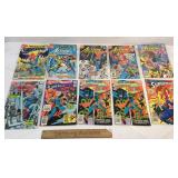 Lot of 10 Comic Books, Vintage