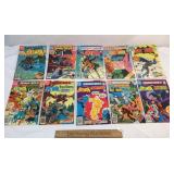 Lot of 10 Comic Books, Vintage