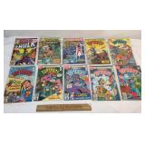 Lot of 10 Comic Books, Vintage
