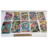 Lot of 10 Comic Books, Vintage