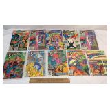 Lot of 10 Comic Books, Vintage