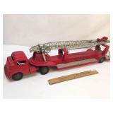Structo Fire Department Firetruck, Ladder, Vintage