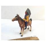 Hartland Plastics Indian Chief with Horse, Vintage