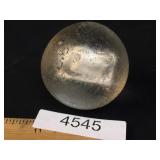 Sulphide Marble, Large Shooter, Cow, Vintage or An