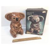 McCoy Pottery Cookie Jar, Koala Bear with Baby
