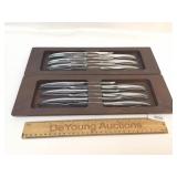 Lot of 7 Knives by Carvel Hall in Storage Trays