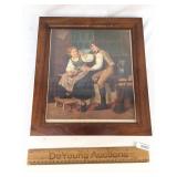 Print, "How Do You Like It?", Antique