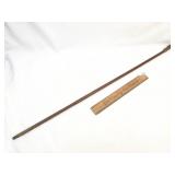 Cane with Carve Wood Handle, Vintage or Antique