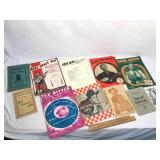 Lot of 10 Sheet Music Books, Bluegrass and Country