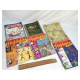 Lot of 5 Childrens Publications, Vintage and Antiq