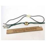 Lot of 2 Bolo Ties, Scrimshaw and Other