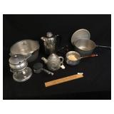 Lot of 7 Cooking or Serving Items, Vintage