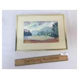 Original Watercolor Art Painting by Semmes, Crysta