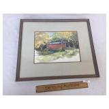 Original Watercolor Art Painting by M. Carrill