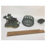 Lot of 3 Metal Items, Vintage or Antique