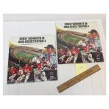 Lot of 2 Great Moments in Ohio State Football LP r