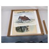 Lot of 6 Prints, Vintage or Antique