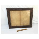 Frame with Medical Etching Motif, Antique