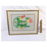 Limited Edition Print, "Dream Fish" Pencil Signe