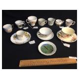 Lot of 14 Items, Tea Cups, China and More