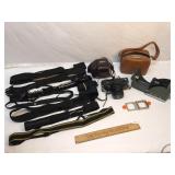 Lot of 9 Camera or Photography Related Items, Vint