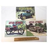 Lot of 3 Antique Automobile Publications, 1973 and