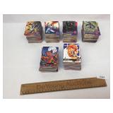 Lot of +/- 700 Marvel Comics Trading Cards
